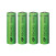 Piles rechargeables R6 - Les 4