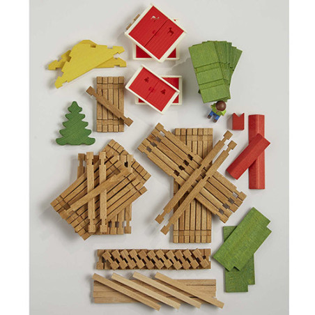 Jeu de Construction - Mon Chalet en Bois