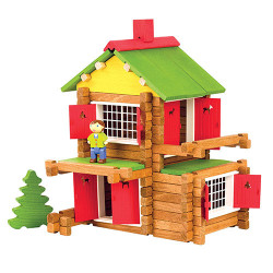 JEU DE CONSTRUCTION MON CHALET EN BOIS
