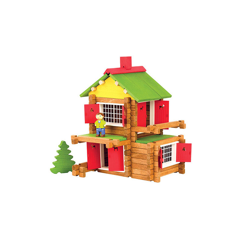 JEU DE CONSTRUCTION MON CHALET EN BOIS