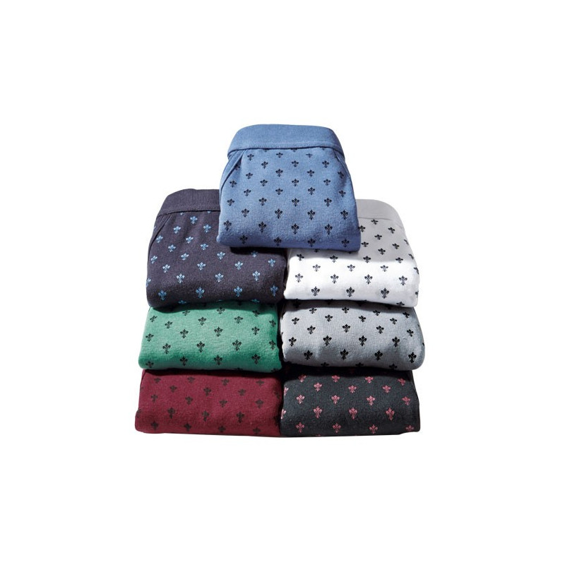 LES 7 BOXERS KANGOUROU FLEUR DE LYS