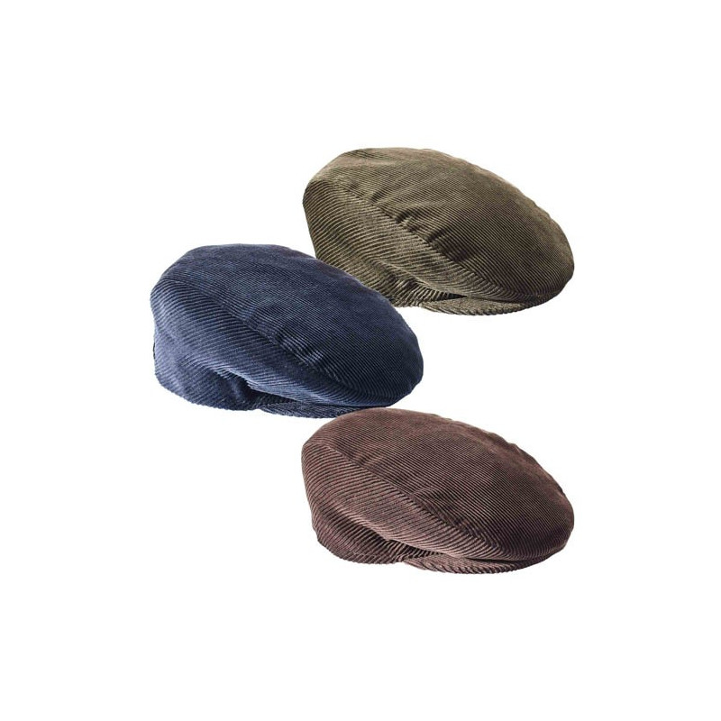 LES 3 CASQUETTES VELOURS (DE MÊME TAILLE)
