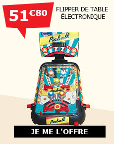 Voir plus de visuels Flipper de table électronique