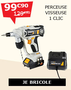 Perceuse/visseuse 1 clic