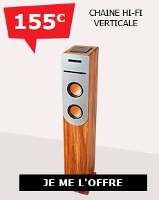 Chaine hi-fi verticale