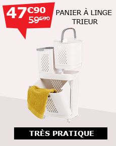 Panier à linge trieur