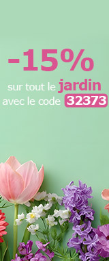 -15% sur le Jardin