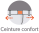 Ceinture confort aisance